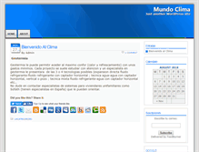 Tablet Screenshot of mundoclima.accformacion.com